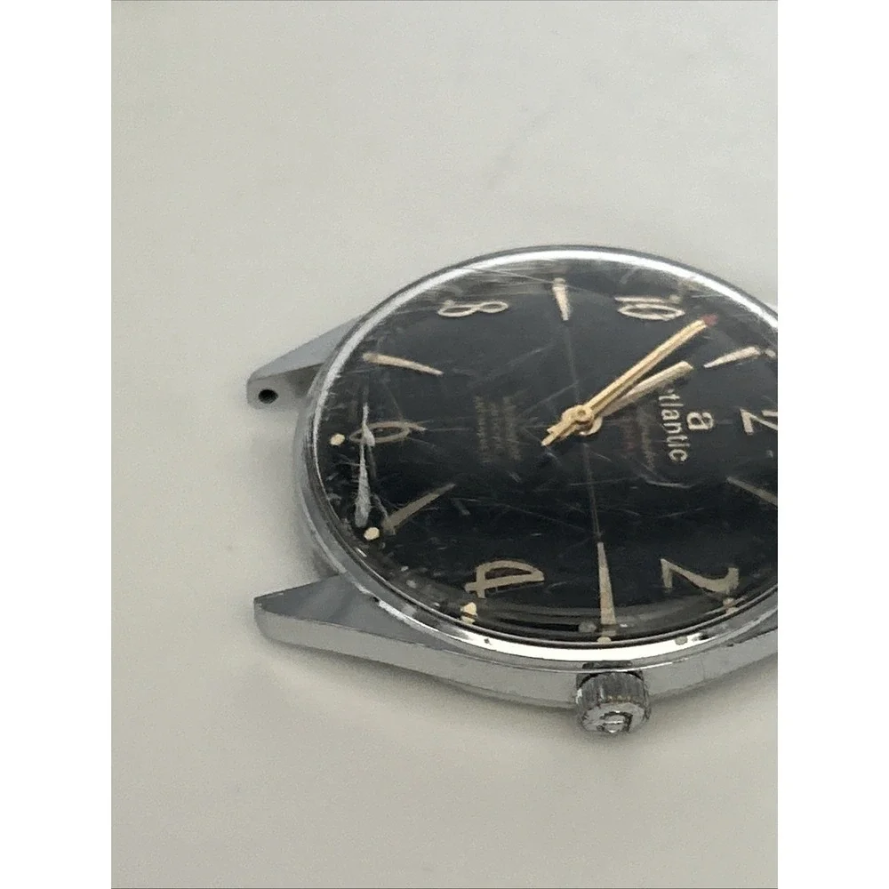 1960's Vintage Atlantic Worldmaster Original Watch Manual No Band